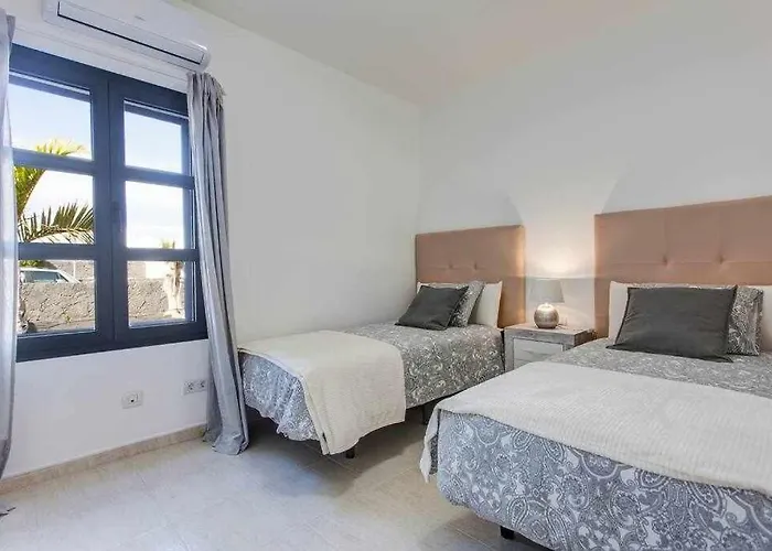 Villa Homu Bianca Fantástica Con Piscina Privada Playa Blanca (Lanzarote)